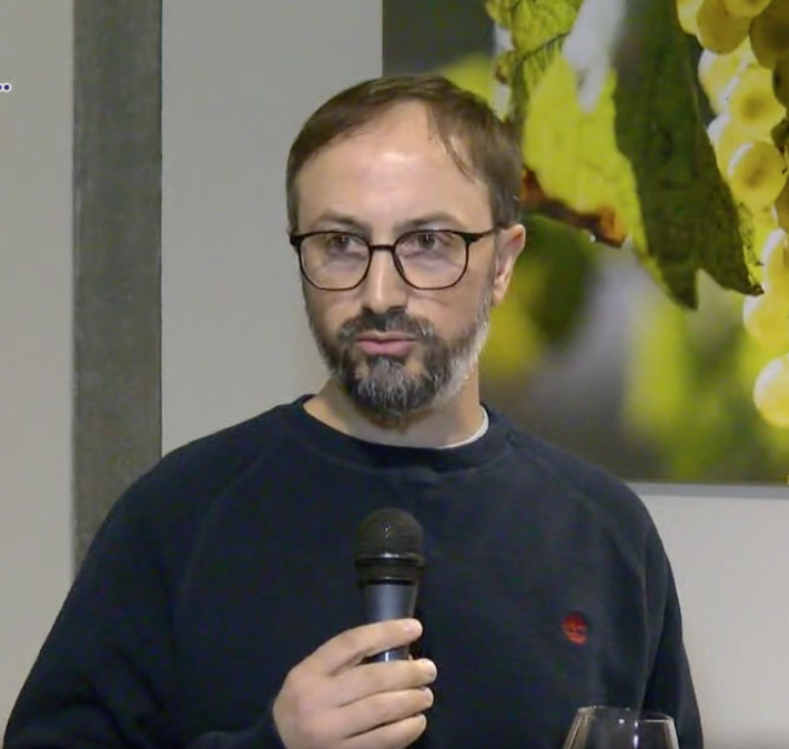 Angelo Di Grazia in cantina